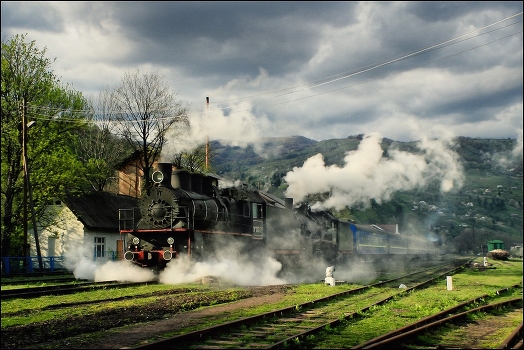 Locomotive landscape