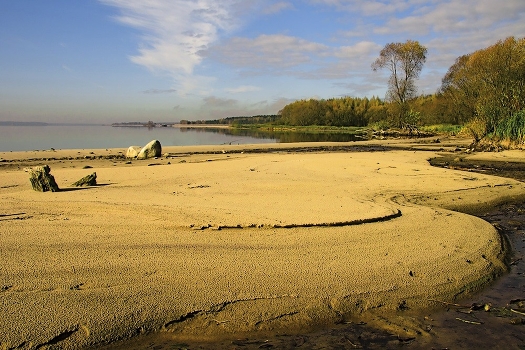Autumn small beach