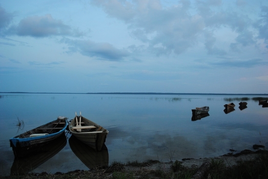 continuation of the boat in the evening ...