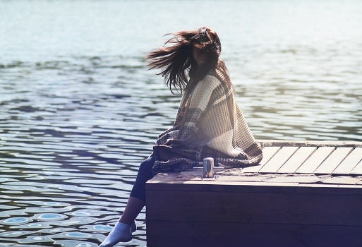 Windy, sunny