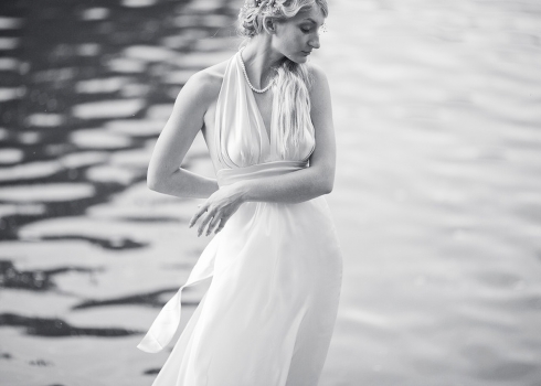 White dress