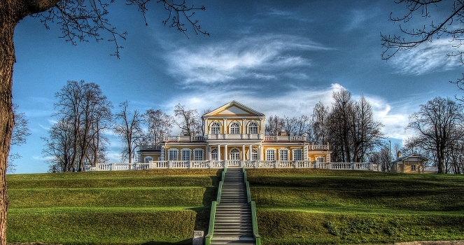 Wooden palace of Peter I. Strelna