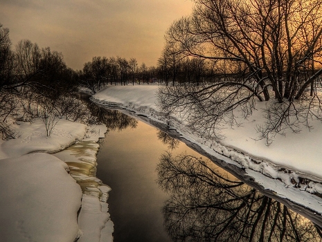 winter evening