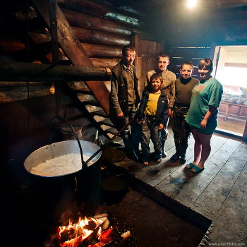 Carpathian cheesemaker