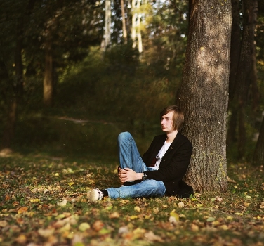 The warm early autumn