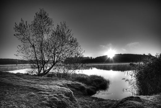 October. Daybreak.