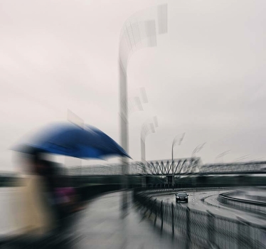 The rain.