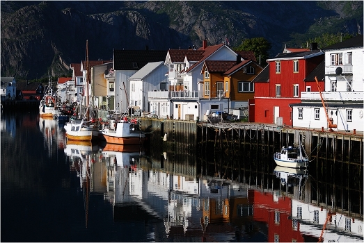 In the safe harbor