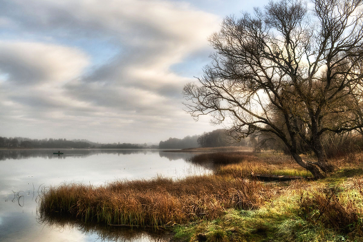 Autumn and the fisherman