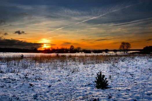 The second first snow