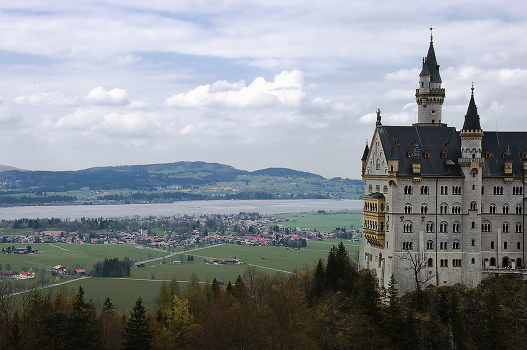 The castle Bavarian King