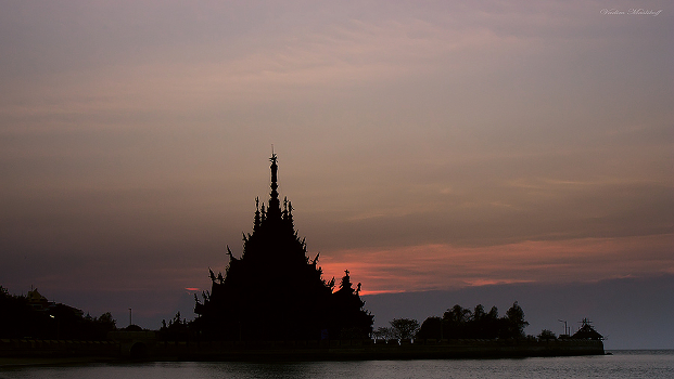 Sunset over the Truth