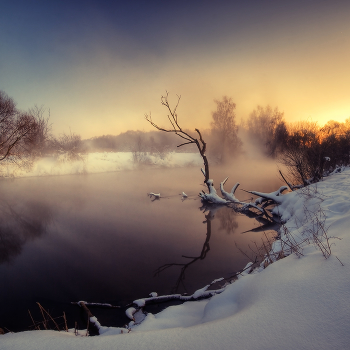 Hot river