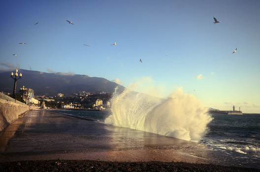 Good morning, the sea ...