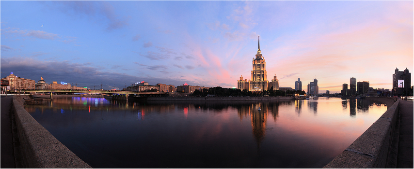 Moscow evening. Version 2