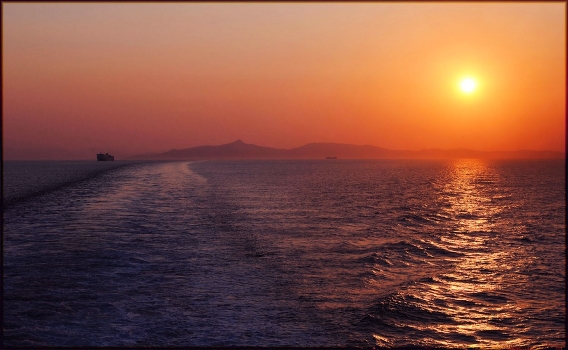 Seeing the departing day