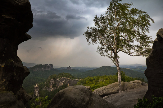 When approaching storm
