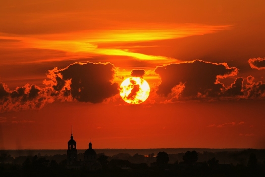 Sunset at Pereslavl