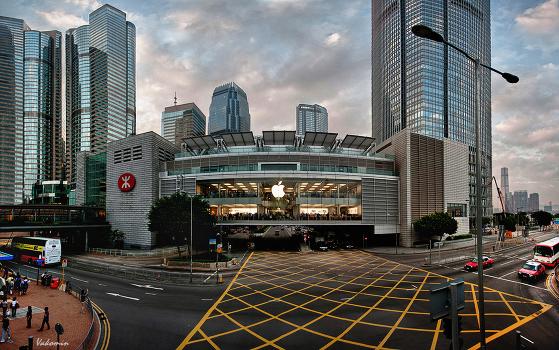 Hong Kong has tasted the apple ...