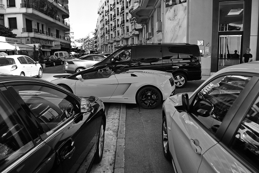 In the bustle of the city
