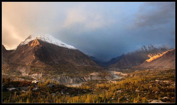 River Valley Hunza.Pakistan