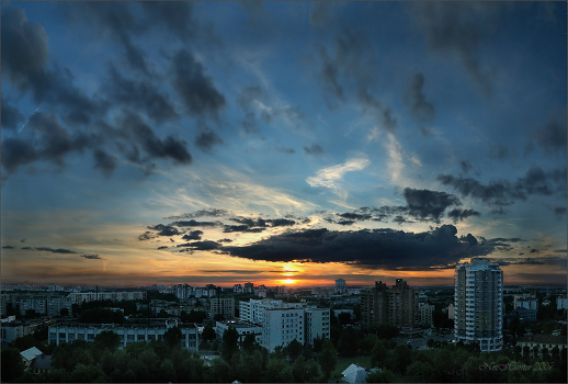 Landscape from the window