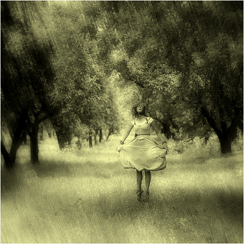 in the garden ..
