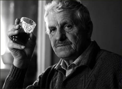 portrait of his grandfather