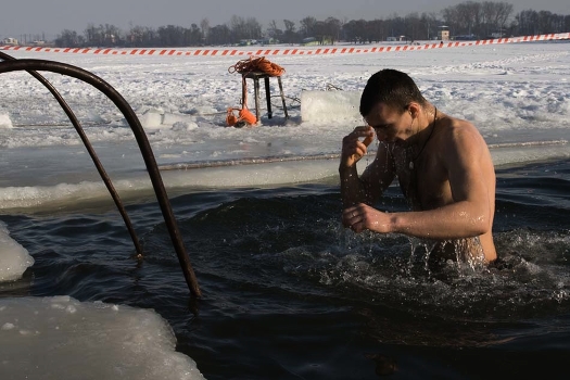 Epiphany bathing.