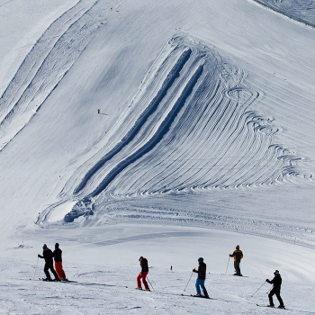 On the slope