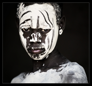 Boy Karo tribe.