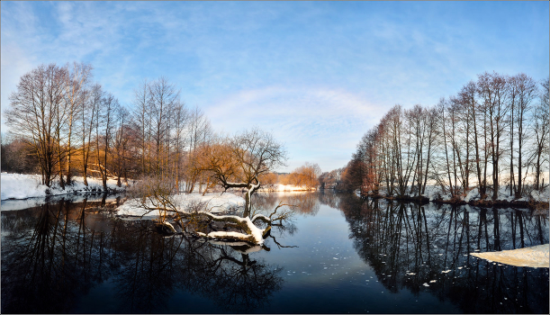 / Winter rainbow /