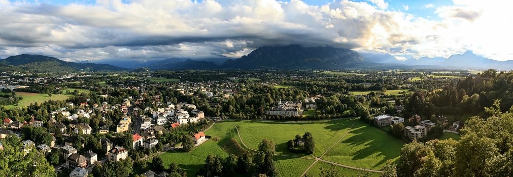 Salzburg Panorama from the south-west side