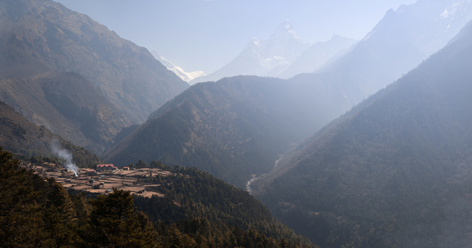 village in the mountains
