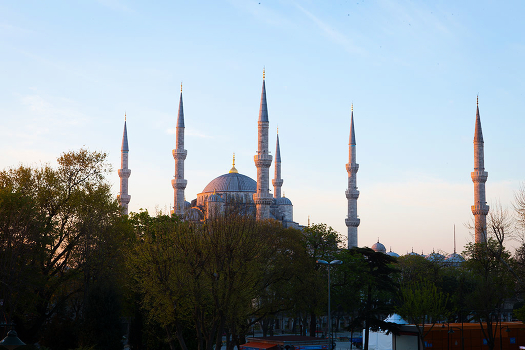 The Blue Mosque at dawn