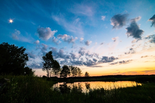The fire pond