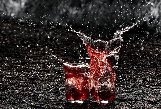 splashes
