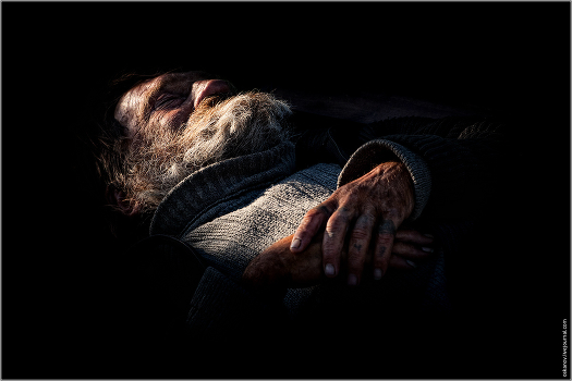 Tramps sleep.