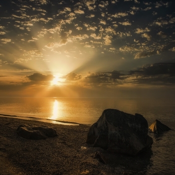 Azov sunrises - II