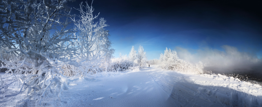 Frost and sun - a wonderful day