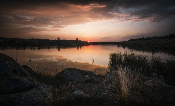 Sunset on Baird