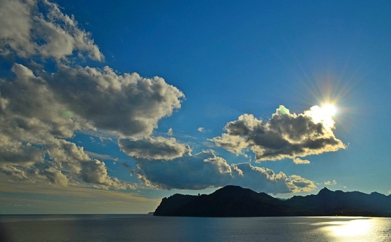 Sunset over the Kara-Dag