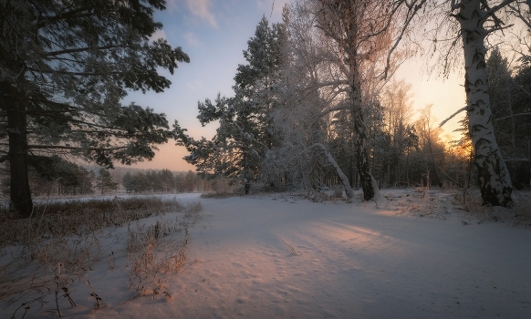 Warm winter evening ...