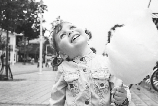 The first cotton candy)