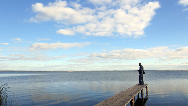 Reflections on the lake