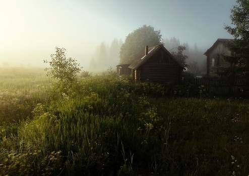 Pre-dawn silence ...