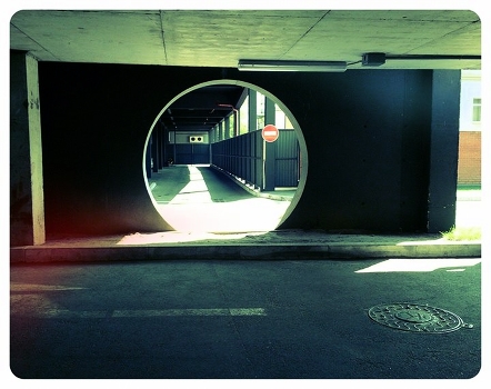 view from the car parks