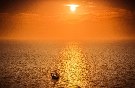 Sunset in Santorini