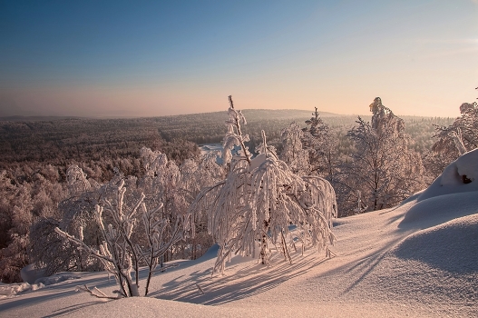 Frost and sun