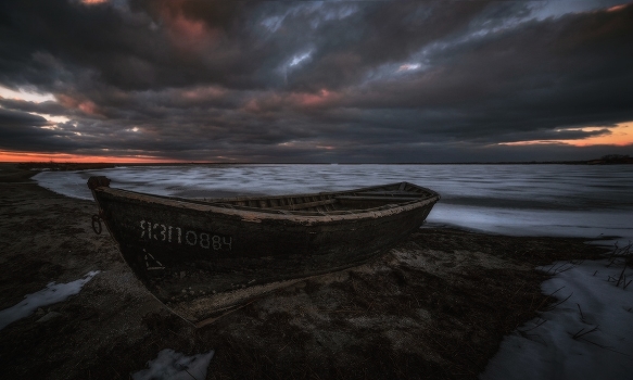 In the frozen Gulf